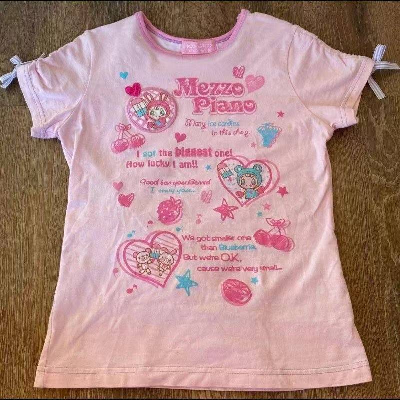 Vintage Kawaii Cute Short Slee - đánh giá và giá Shirts