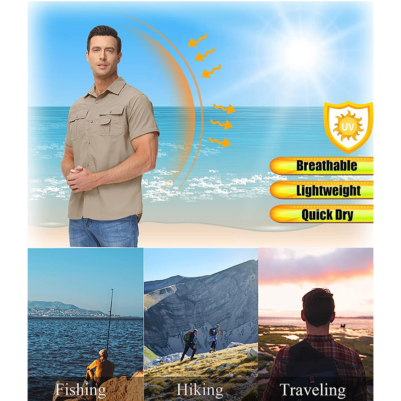 TRVLWEGO Men Shirt Hiking Camp - đánh giá và giá Tactical Military Shirt Cargo