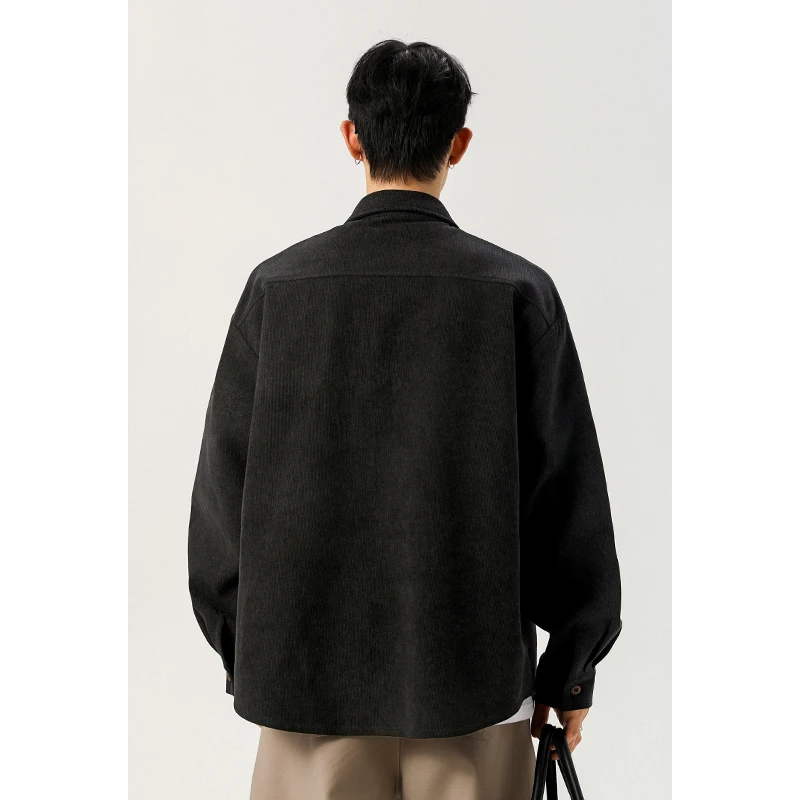 Male Button‑Up Corduroy Top La - đánh giá và giá Corduroy Button Up Shirt Men